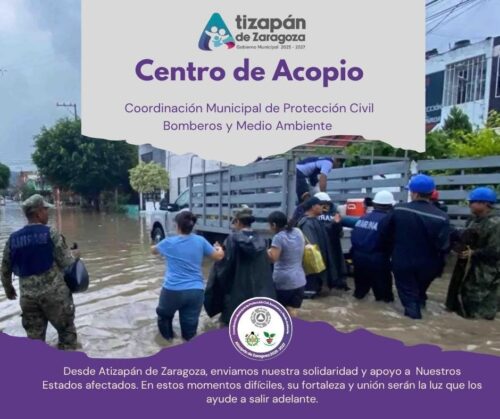 Atizpán apoya poza rica