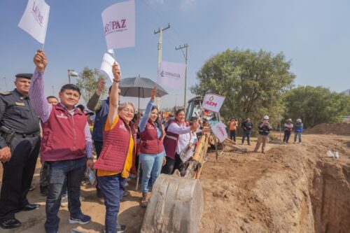 En el municipio de La Paz arrancan las obras hidráulicas en Lomas de ...