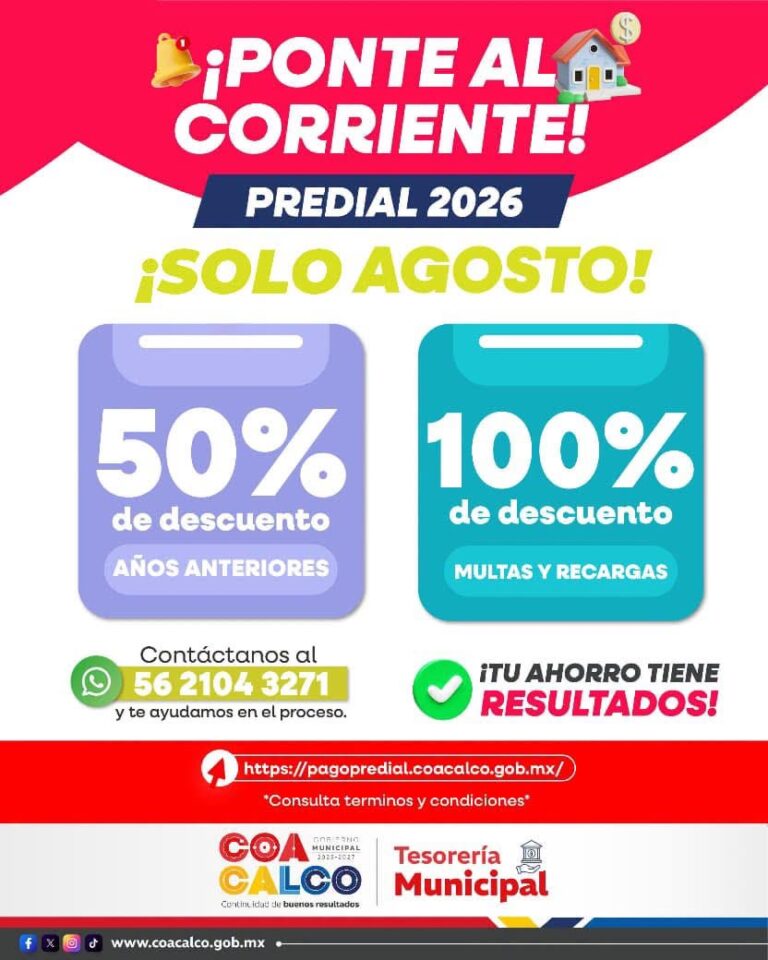 impuestos Coacalco