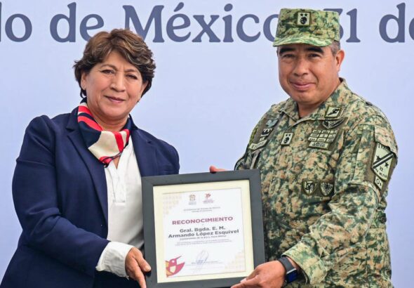Delfina Gómez seguridad