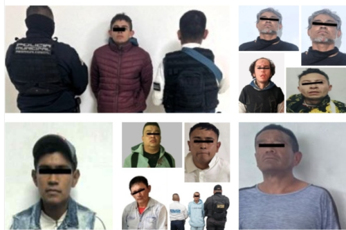 11 detenidos en Neza