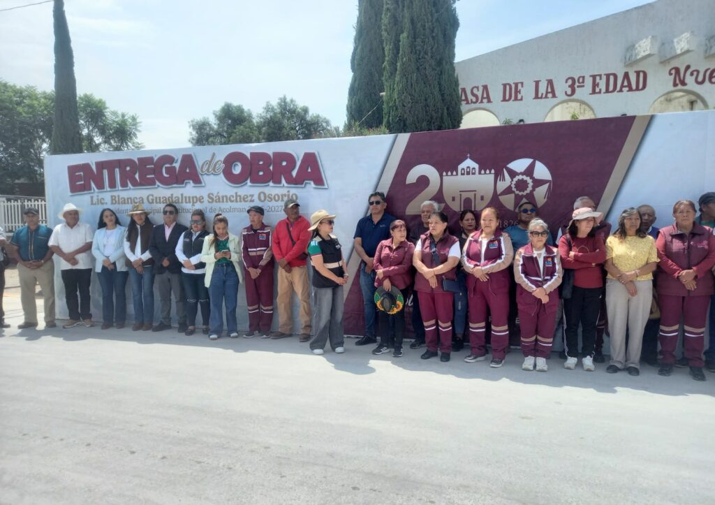 Acolman entrega de obras