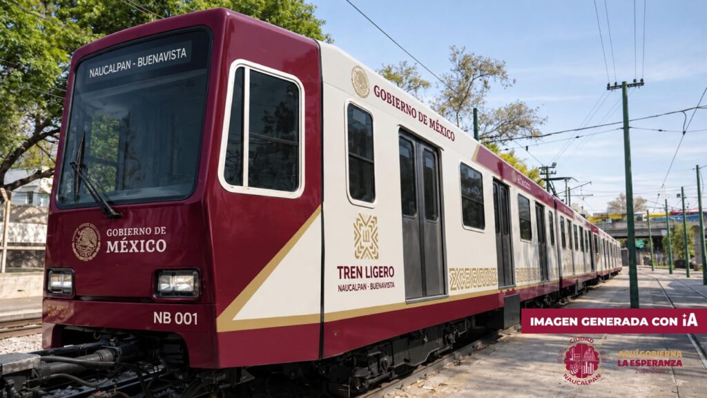 tren ligero Naucalpan - Buenavista