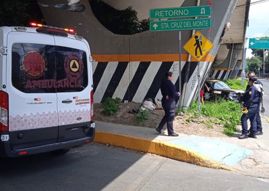 Naucalpan hombre muerto en via pública