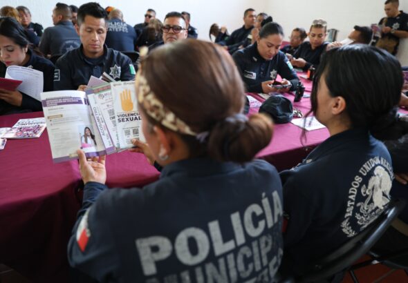 Policias de Nezahualcóyotl