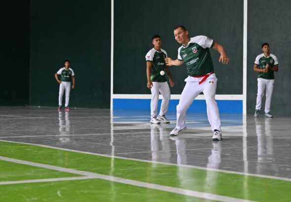 pelota vasca en Tecámac