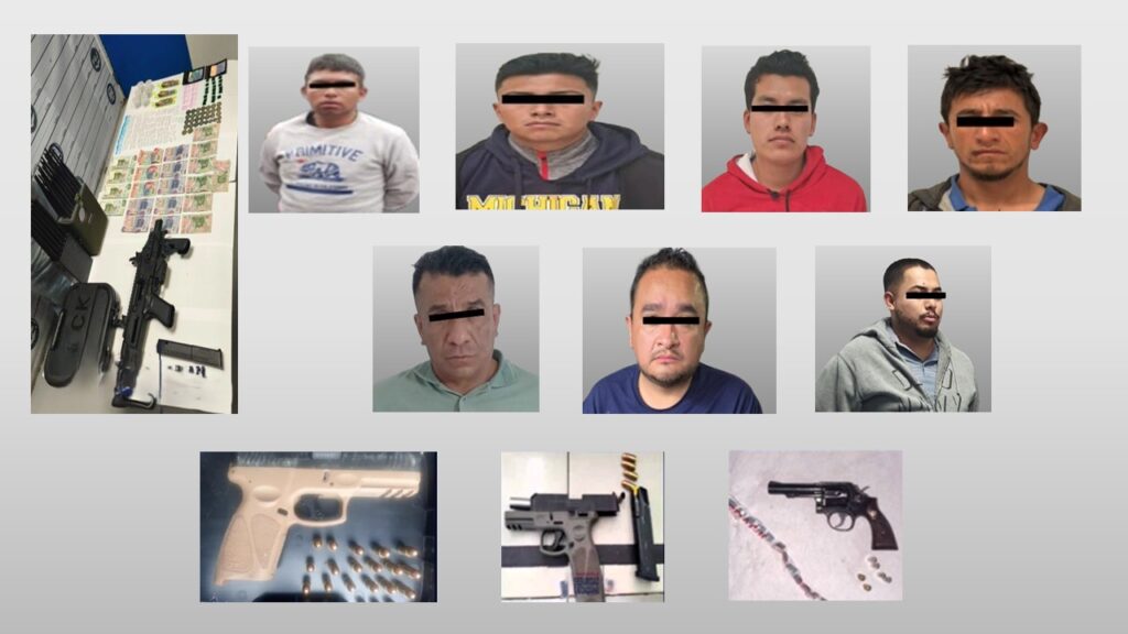 detenidos en Neza
