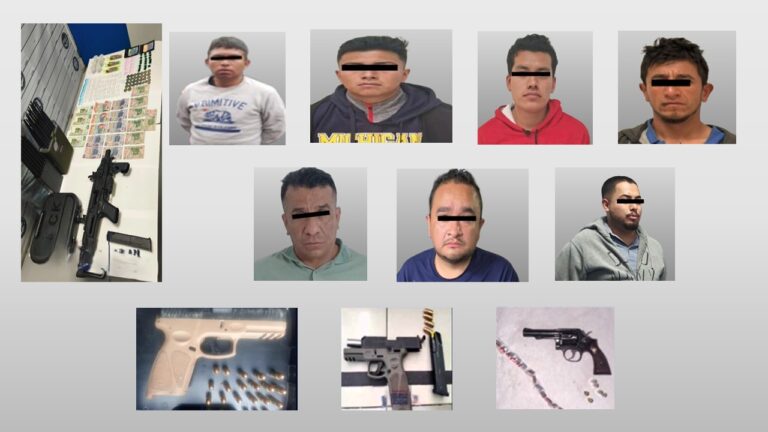 detenidos en Neza