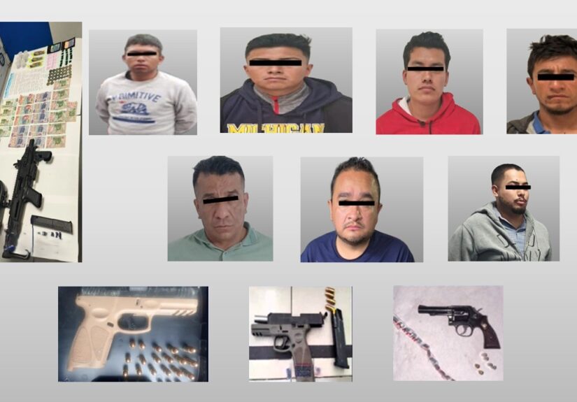 detenidos en Neza